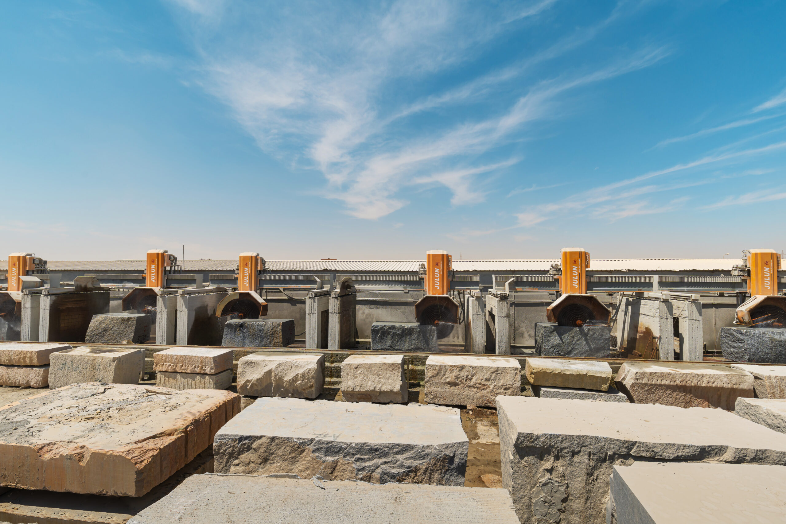 Primostone Modern Natural Stone Processing Factory in Egypt